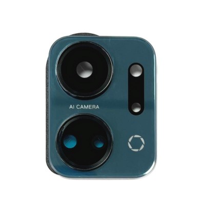 Camera Lens Glass With Frame For Honor X7a Blue By - Maxbhi Com