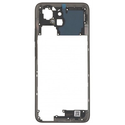 Middle Frame Ring Only For Honor X7a Black By - Maxbhi Com