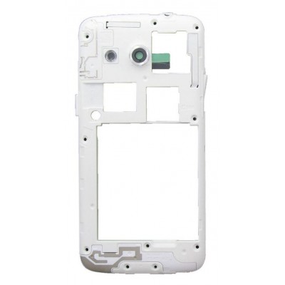 Middle Frame Ring Only For Samsung Smg386f White By - Maxbhi Com