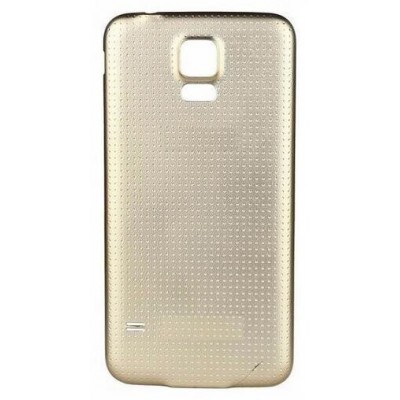 Back Panel Cover For Samsung Galaxy S5 Smg900h Gold - Maxbhi Com