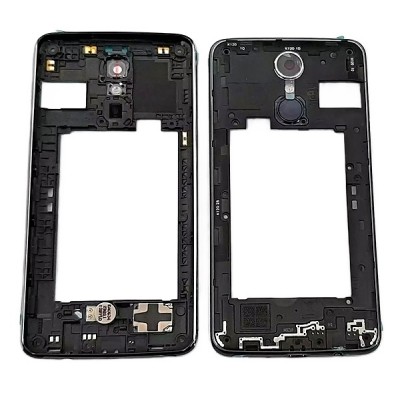 Middle Frame Ring Only For Lg K8 2017 Black By - Maxbhi Com
