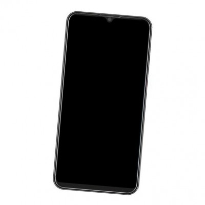 Camera Lens Glass with Frame for ZTE Blade V10 Black