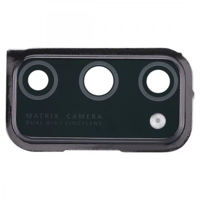 Camera Lens Glass with Frame for Honor V30 Pro Black