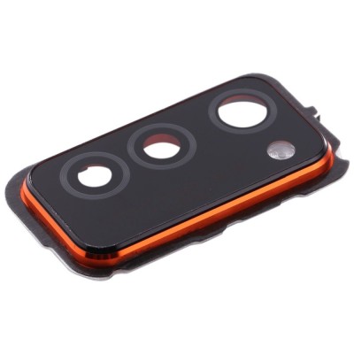 Camera Lens Glass With Frame For Honor V30 Orange By - Maxbhi Com
