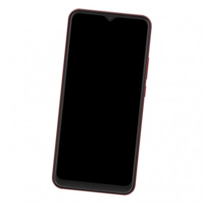 Camera Lens Glass with Frame for Lava Blaze Nxt Black