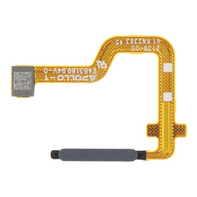 Fingerprint Sensor Flex Cable For Motorola Moto G23 Black By - Maxbhi Com