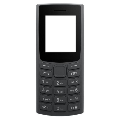 Full Body Housing For Nokia 106 2023 Black - Maxbhi Com