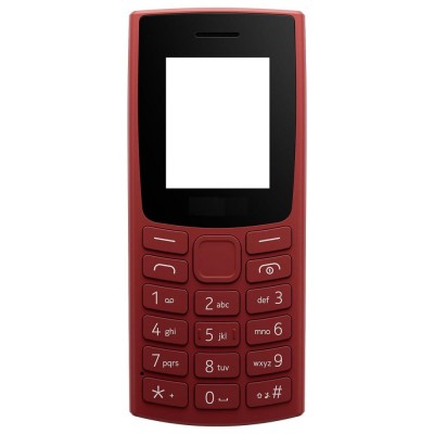 Full Body Housing For Nokia 106 2023 Red - Maxbhi Com