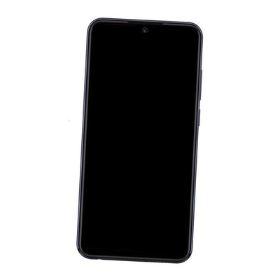 Camera Lens Glass with Frame for Lava Z93 Black