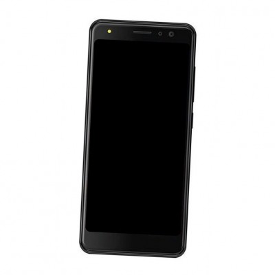 Camera Lens Glass with Frame for Energizer Power Max P490S White