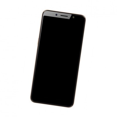 Middle Frame Ring Only for Itel A62 Champagne