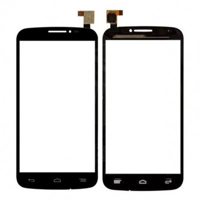 Touch Screen Digitizer For Alcatel 7041d With Dual Sim Black By - Maxbhi Com