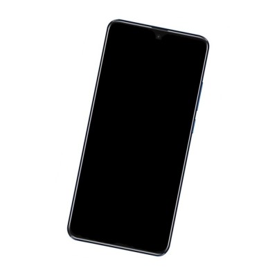 Camera Lens Glass with Frame for BLU G9 Blue