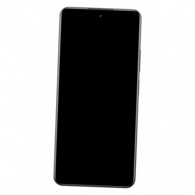 Camera Lens Glass with Frame for Realme 11x 5G Black