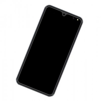 Camera Lens Glass with Frame for I Kall K110 Black