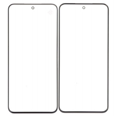 Replacement Front Glass For Honor 90 Black By - Maxbhi Com