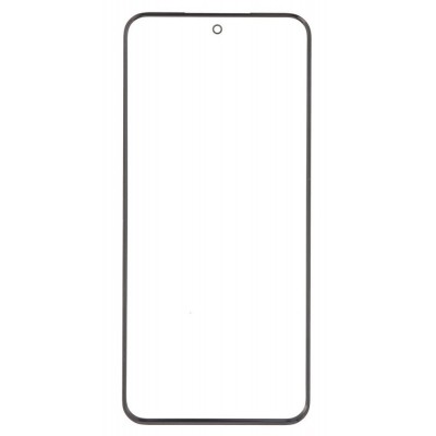 Replacement Front Glass For Honor 90 Black By - Maxbhi Com