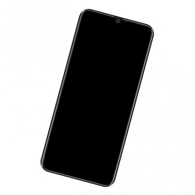 Camera Lens Glass with Frame for Yezz Art 1 Black