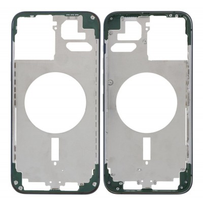 Lcd Frame Middle Chassis For Apple Iphone 13 Pro Max Green By - Maxbhi Com