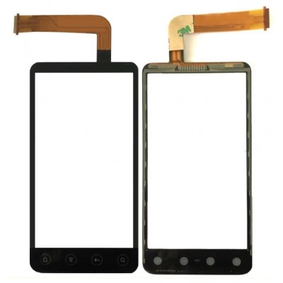 Touch Screen Digitizer For Htc Evo 3d Cdma Black By - Maxbhi Com