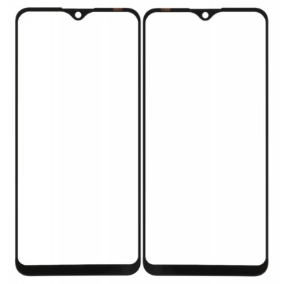 Replacement Front Glass for OPPO A15 - Silver by Maxbhi.com
