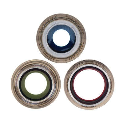 Camera Lens Glass With Frame For Apple Iphone 13 Pro Max Gold By - Maxbhi Com