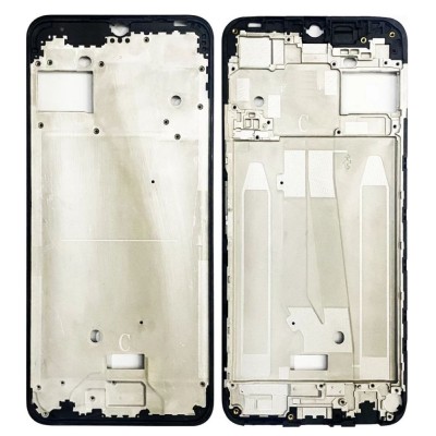 Lcd Frame Middle Chassis For Tecno Spark 9 Pro Black By - Maxbhi Com