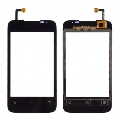Touch Screen Digitizer For Huawei Ascend Y200 U8655 Black By - Maxbhi Com