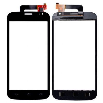 Touch Screen Digitizer For Intex Aqua I5 Black By - Maxbhi Com