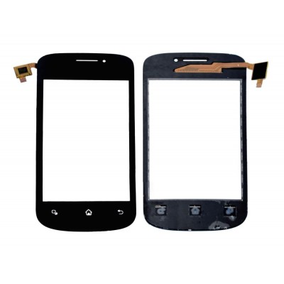 Touch Screen Digitizer For Intex Cloud X3 Black By - Maxbhi Com