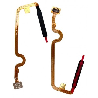 Fingerprint Sensor Flex Cable For Tecno Spark 9 Pro Black By - Maxbhi Com