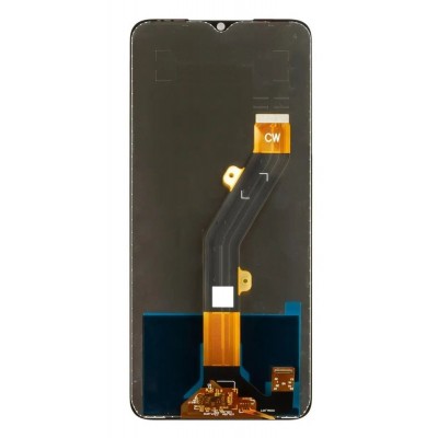 Lcd With Touch Screen For Tecno Pop 7 Black By - Maxbhi Com