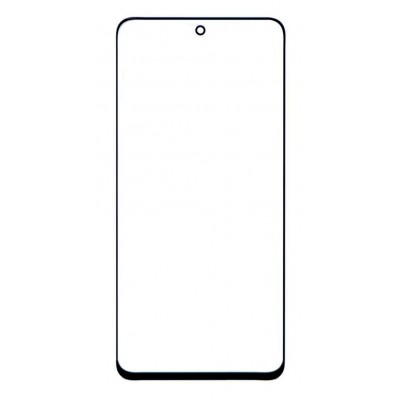 Replacement Front Glass For Realme 10 Pro Black By - Maxbhi Com