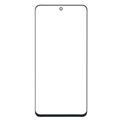 Replacement Front Glass For Realme 10 Pro Black By - Maxbhi Com