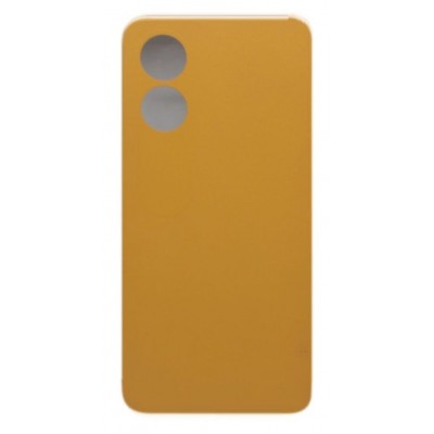 Back Panel Cover For Oppo A17 Orange - Maxbhi Com