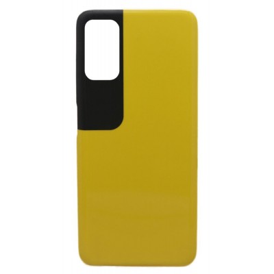Back Panel Cover For Xiaomi Poco M3 Pro 5g Yellow - Maxbhi Com