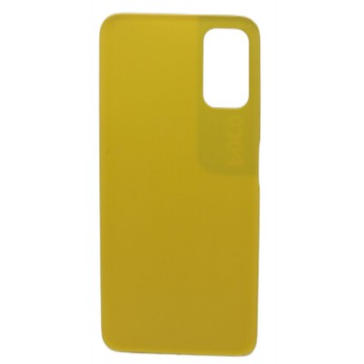 Back Panel Cover For Xiaomi Poco M3 Pro 5g Yellow - Maxbhi Com