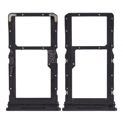 Sim Card Holder Tray For Motorola Moto G84 Black - Maxbhi Com