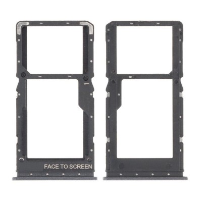 Sim Card Holder Tray For Xiaomi Redmi 12 Black - Maxbhi Com