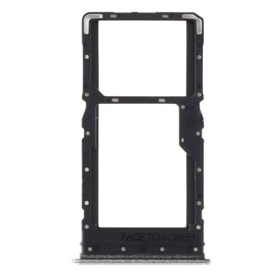 Sim Card Holder Tray For Xiaomi Redmi 12 Silver - Maxbhi Com
