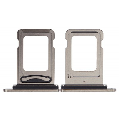 Sim Card Holder Tray For Apple Iphone 15 Pro Black - Maxbhi Com