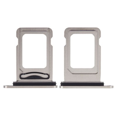 SIM Card Holder Tray for Apple iPhone 15 Pro Max - White