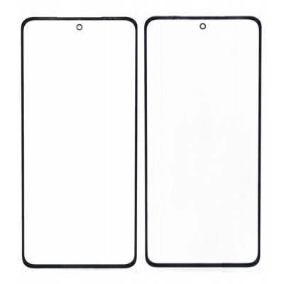 Replacement Front Glass For Motorola Moto G84 Black By - Maxbhi Com