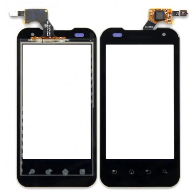 Touch Screen Digitizer For Lg Optimus 2x Black By - Maxbhi Com