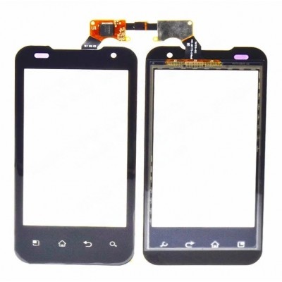 Touch Screen Digitizer For Lg Optimus 2x P999 Black By - Maxbhi Com