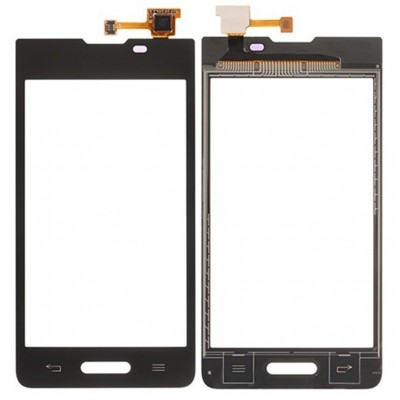 Touch Screen Digitizer For Lg Optimus L7 Ii P710 Black By - Maxbhi Com