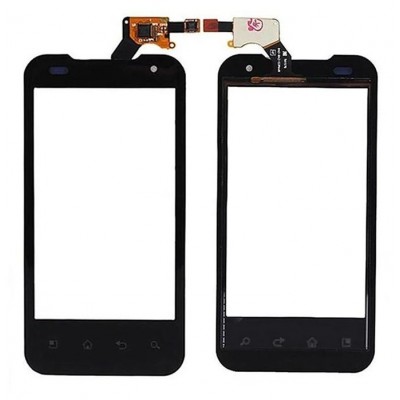 Touch Screen Digitizer For Lg Star P990 Optimus Speed Black By - Maxbhi Com