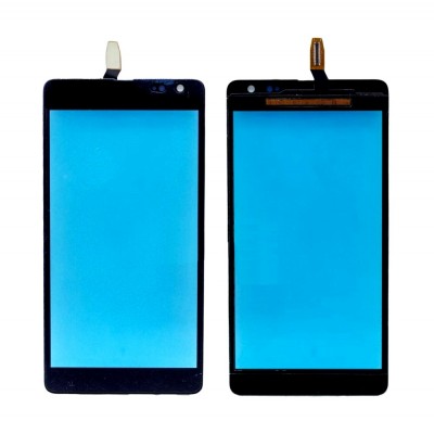 Touch Screen Digitizer For Microsoft Lumia 535 Dual Sim Black By - Maxbhi Com