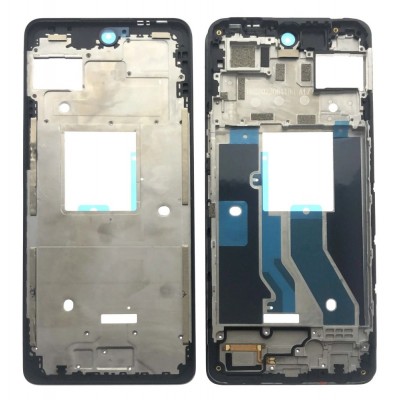 Lcd Frame Middle Chassis For Tecno Pova 5 Pro 5g Black By - Maxbhi Com