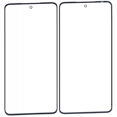 Replacement Front Glass For Motorola Edge 40 Neo Black By - Maxbhi Com